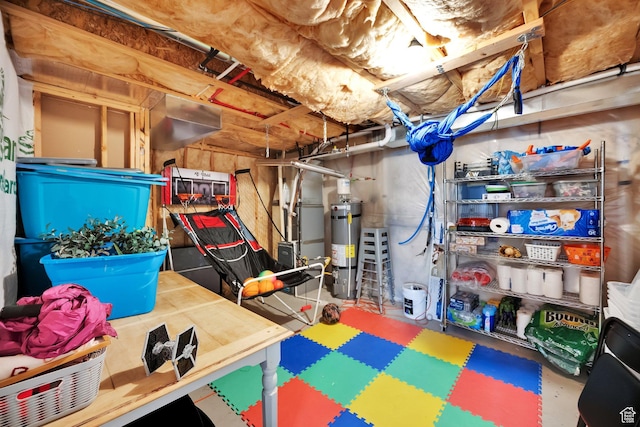 3632 E Sapphire Creek Ln N Unit 318, Eagle Mountain, UT 84005 - storage room featuring strapped water heater