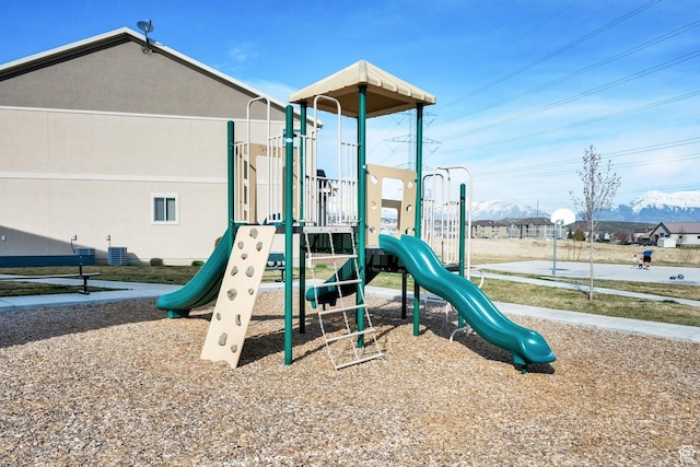 3632 E Sapphire Creek Ln N Unit 318, Eagle Mountain, UT 84005 - communal playground with cooling unit
