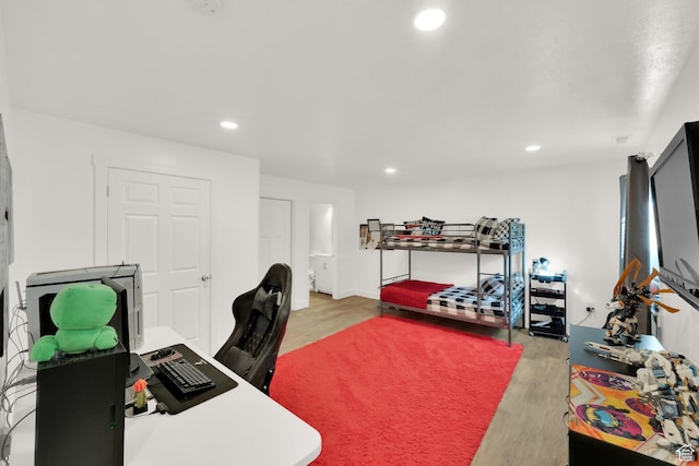3632 E Sapphire Creek Ln N Unit 318, Eagle Mountain, UT 84005 - office featuring recessed lighting and wood finished floors