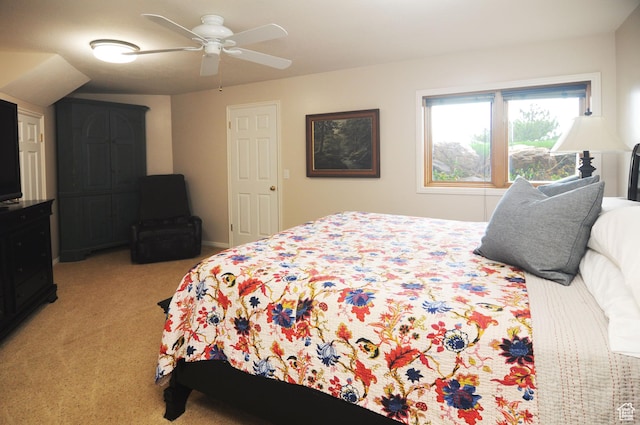 360 E 1825 N, Centerville, UT 84014 - bedroom featuring ceiling fan and light carpet