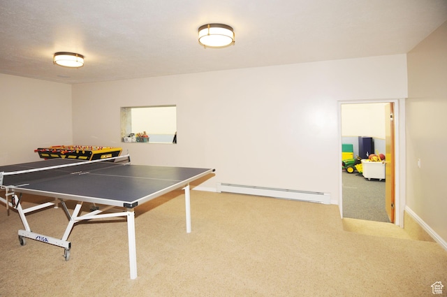 360 E 1825 N, Centerville, UT 84014 - rec room with carpet and baseboard heating