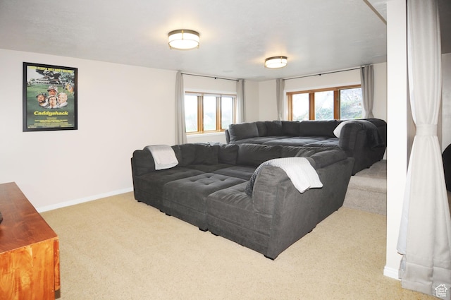 360 E 1825 N, Centerville, UT 84014 - carpeted living room with a wealth of natural light and baseboards