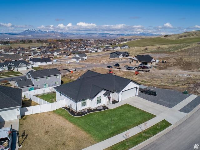 51 S 1250 E, Smithfield, UT 84335 - drone / aerial view featuring a residential view and a mountain view