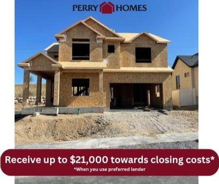 7007 W Hazel Oak Ct Unit 212, Herriman, UT 84096 - view of front of home featuring a garage