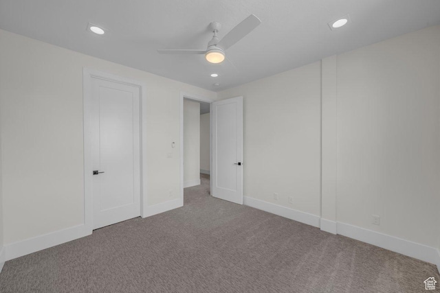 39 W Elinor Ln, Washington, UT 84780 - unfurnished bedroom featuring carpet floors, baseboards, and recessed lighting
