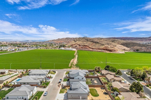 39 W Elinor Ln, Washington, UT 84780 - bird's eye view featuring a mountain view and a residential view