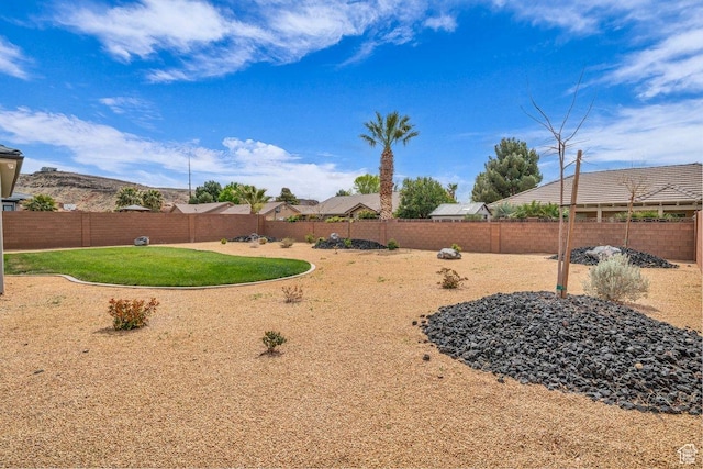 39 W Elinor Ln, Washington, UT 84780 - view of yard with a fenced backyard