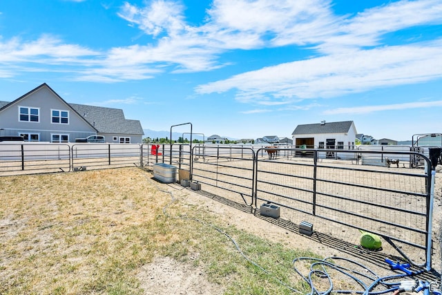 2282 N 3430 W, Clinton, UT 84015 - view of yard with an outdoor structure