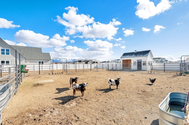 2282 N 3430 W, Clinton, UT 84015 - view of yard with an exterior structure and an outdoor structure