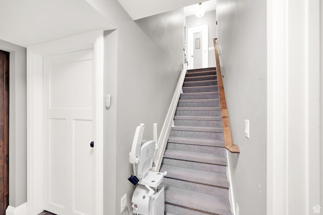 2282 N 3430 W, Clinton, UT 84015 - stairway with baseboards