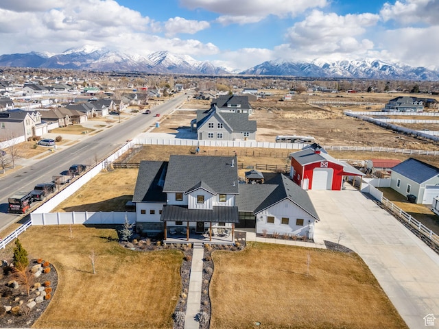 2282 N 3430 W, Clinton, UT 84015 - aerial perspective of suburban area with a mountain backdrop