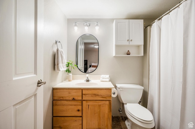 872 Martingale Ln, Park City, UT 84098 - bathroom with toilet, curtained shower, and vanity