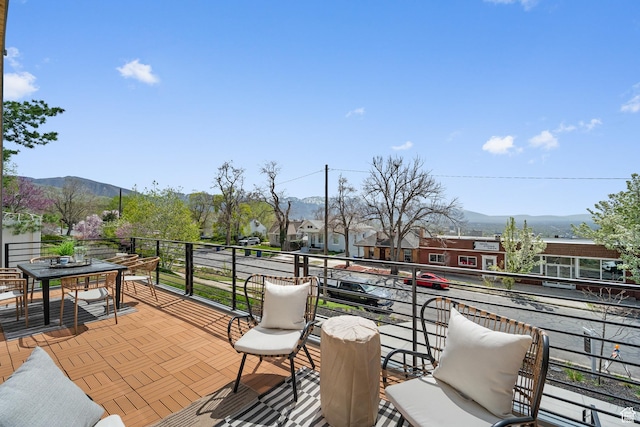 707 E 9th Ave, Salt Lake City, UT 84103 - exterior space with a mountain view and a residential view