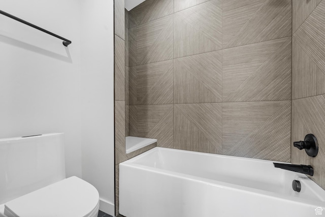707 E 9th Ave, Salt Lake City, UT 84103 - full bath featuring toilet and tub / shower combination