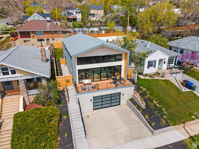 707 E 9th Ave, Salt Lake City, UT 84103 - aerial view featuring a residential view