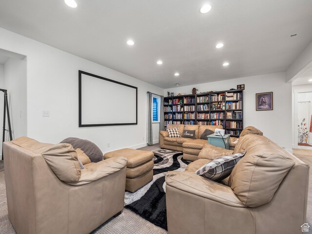 667 S Meade St, Mapleton, UT 84664 - cinema room featuring recessed lighting