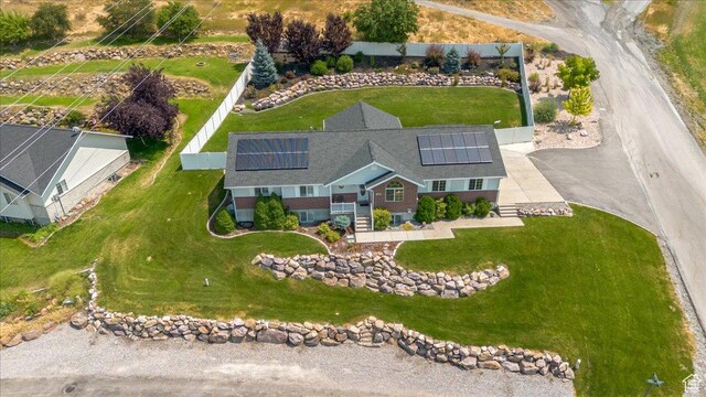 drone / aerial view