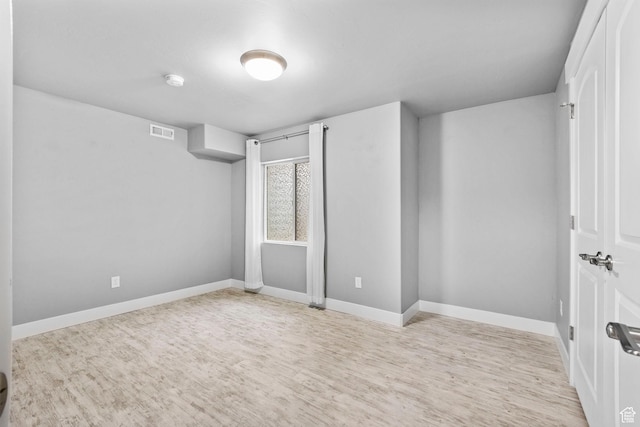 10609 S Kestrel Rise Rd, South Jordan, UT 84009 - unfurnished bedroom with visible vents, baseboards, and wood finished floors