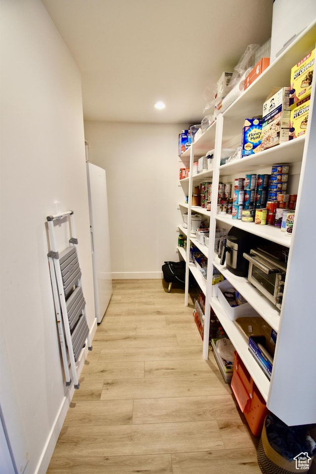 view of pantry