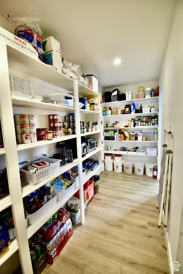 view of pantry