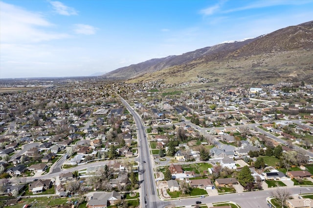 1322 N Main St, Centerville, UT 84014 - aerial view with a residential view and a mountain view