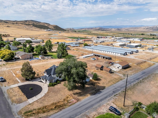 105 W 600 S, Manti, UT 84642 - drone / aerial view featuring a mountain view