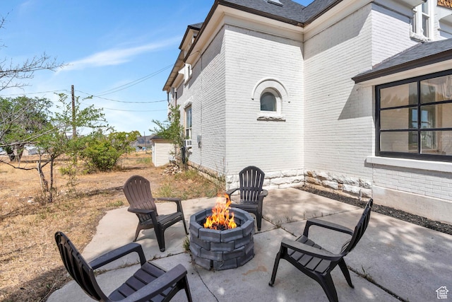 105 W 600 S, Manti, UT 84642 - view of patio / terrace featuring an outdoor fire pit