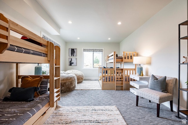 1285 N Oquirrh Mountain Dr, Heber City, UT 84032 - carpeted bedroom with recessed lighting and baseboards