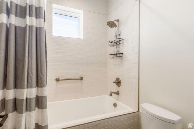 1285 N Oquirrh Mountain Dr, Heber City, UT 84032 - bathroom with shower / bath combo and toilet