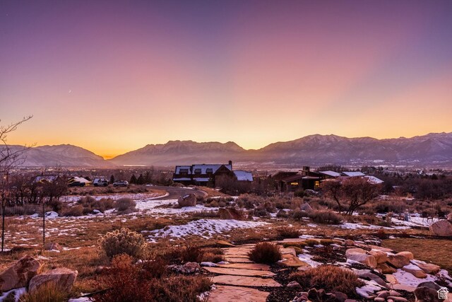 1285 N Oquirrh Mountain Dr, Heber City, UT 84032 - view of mountain feature