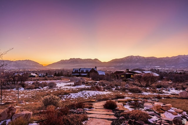 1285 N Oquirrh Mountain Dr, Heber City, UT 84032 - view of mountain background