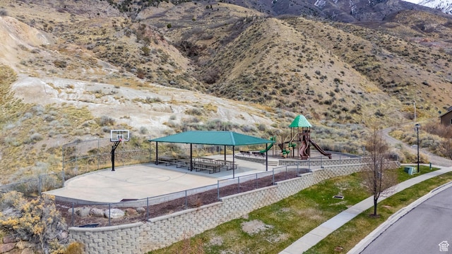 3794 W Morgan Blvd, Cedar Hills, UT 84062 - exterior space featuring a mountain view