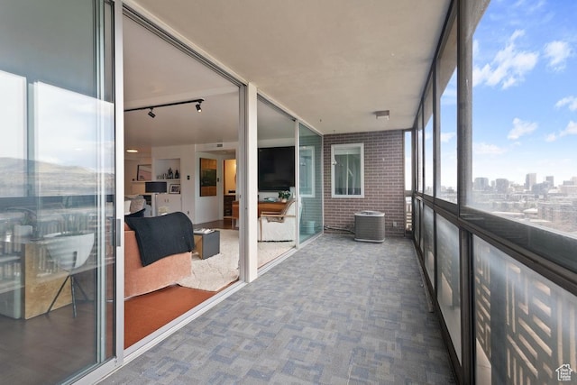 515 S 1000 E Unit 504, Salt Lake City, UT 84102 - sunroom / solarium with track lighting