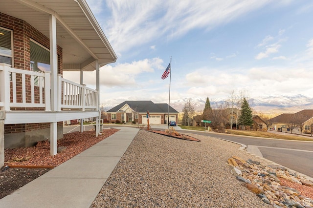 390 Ridge Dr, Heber City, UT 84032 - view of yard featuring covered porch