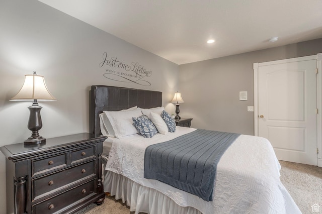 390 Ridge Dr, Heber City, UT 84032 - bedroom featuring light carpet