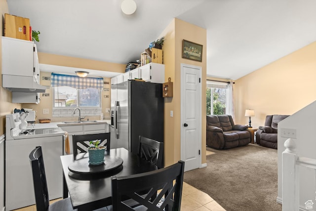 1155 W 2450 N, Layton, UT 84041 - dining room with light colored carpet and light tile patterned flooring