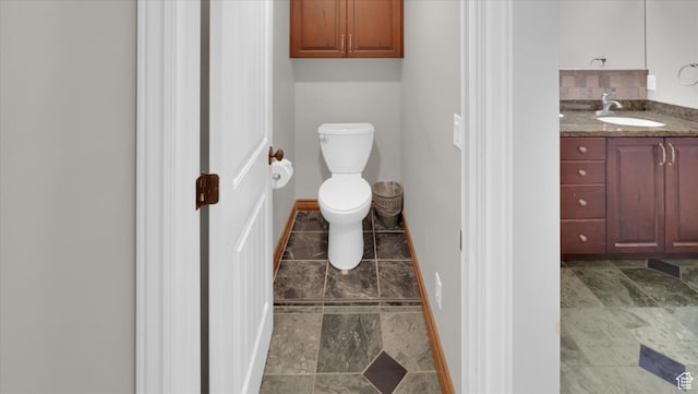 2847 W Amini Way S, Jordan, UT 84095 - bathroom featuring toilet and vanity