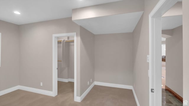2847 W Amini Way S, Jordan, UT 84095 - unfurnished bedroom with a closet, a spacious closet, carpet, and baseboards