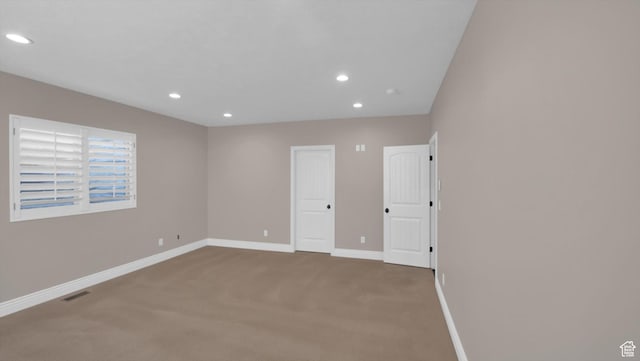 2847 W Amini Way S, Jordan, UT 84095 - interior space featuring visible vents, baseboards, and recessed lighting