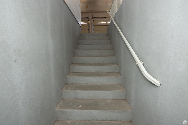 view of staircase