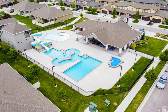 141 E 620 S, Smithfield, UT 84335 - birds eye view of property with a residential view