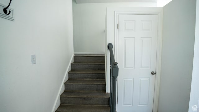4129 W Misty Dr S, Taylorsville, UT 84129 - staircase with baseboards