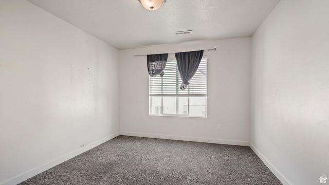 448 S Pegasus Way, Saratoga Springs, UT 84045 - carpeted spare room featuring visible vents, baseboards, and a textured ceiling