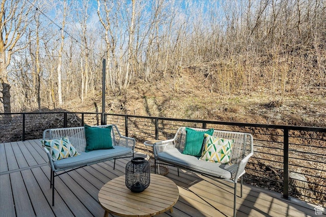 5290 E Emigration Canyon Rd, Salt Lake City, UT 84108 - deck with outdoor lounge area