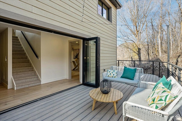 5290 E Emigration Canyon Rd, Salt Lake City, UT 84108 - deck featuring stairway