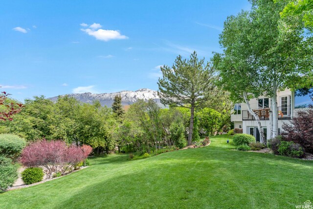 276 S 600 E, Alpine, UT 84004 - view of yard with a mountain view