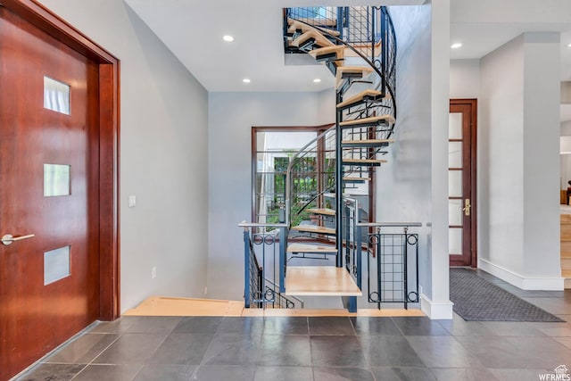 276 S 600 E, Alpine, UT 84004 - foyer entrance featuring recessed lighting and baseboards