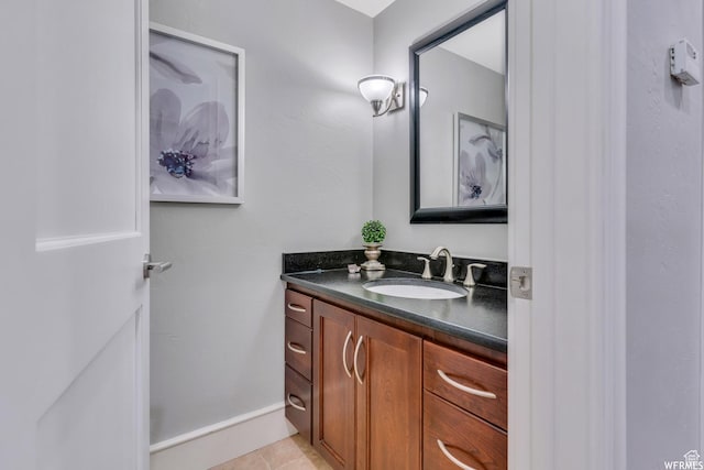 276 S 600 E, Alpine, UT 84004 - bathroom with tile patterned floors, vanity, and baseboards