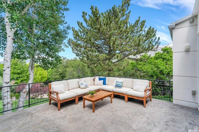 276 S 600 E, Alpine, UT 84004 - view of patio with an outdoor living space