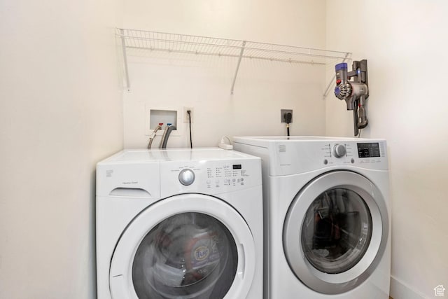 473 S 2400 W Unit 3, Springville, UT 84663 - laundry room with laundry area and washing machine and clothes dryer